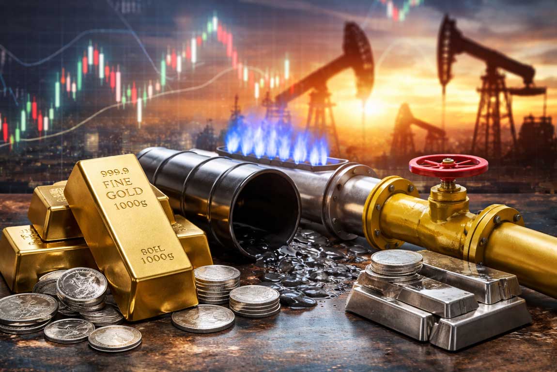inflazione-oro-gold-argento-silver-petrolio-gas-dazi-tariff-iran-fed-bce